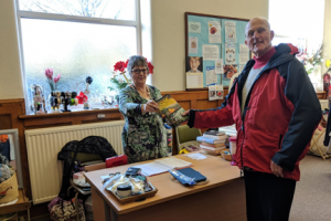 Charity workers