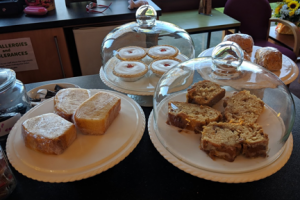 Cake and tea